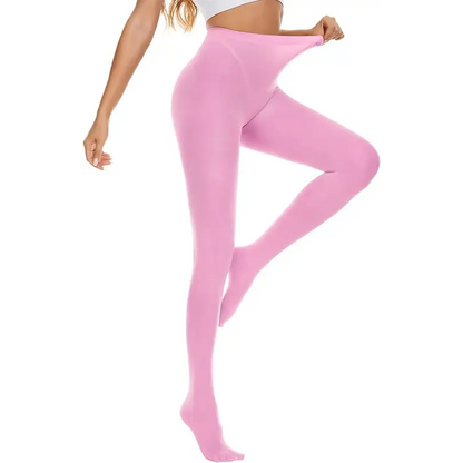 Pink Sexy Tights- Women’s Seductive Legwear - Pink / One Size