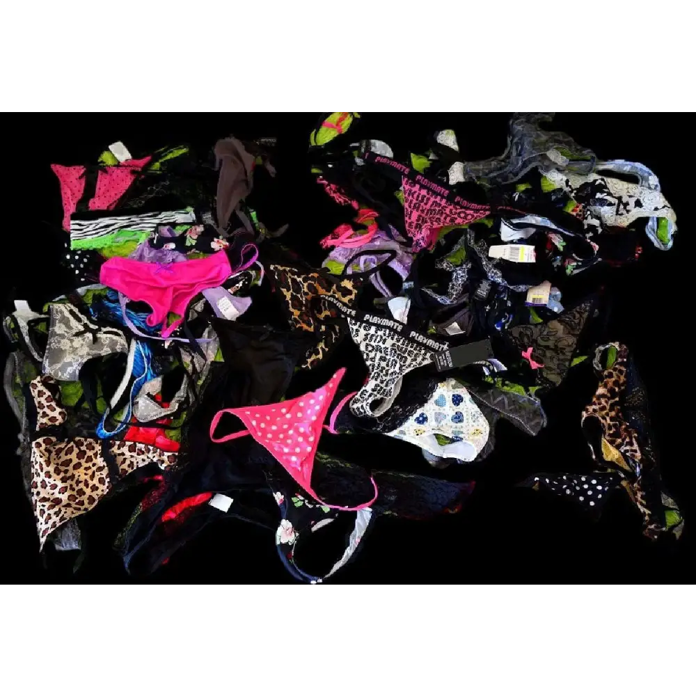 (Pk of 6) Affordable women’s thong underwear