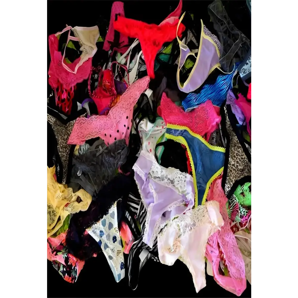 (Pk of 6) Affordable women’s thong underwear
