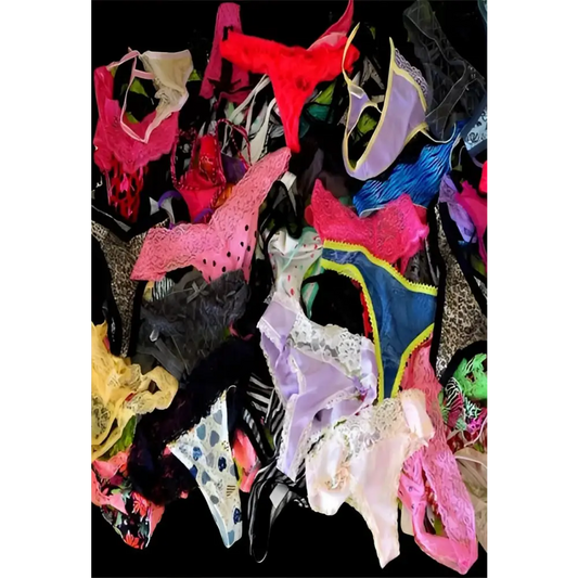 (Pk of 6) Affordable women’s thong underwear