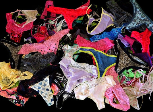 (Pk of 6) Affordable women’s thong underwear