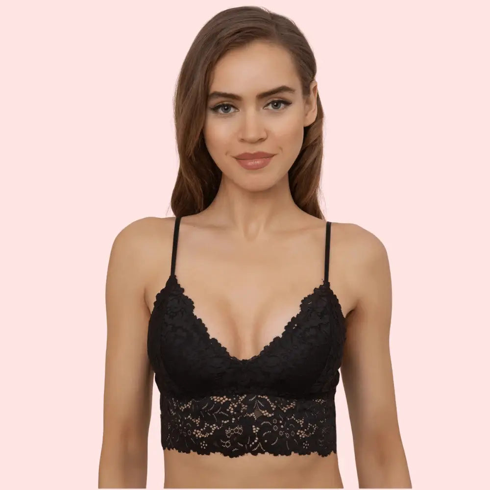 PK2 Elegant Lace Bralette Tops – Sexy & Stylish - Boldlior