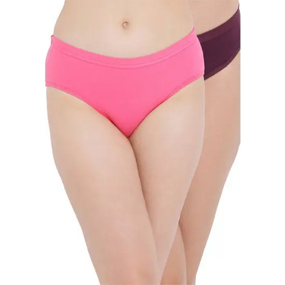 Plain Comfy Bikini Brief Pack Of Two