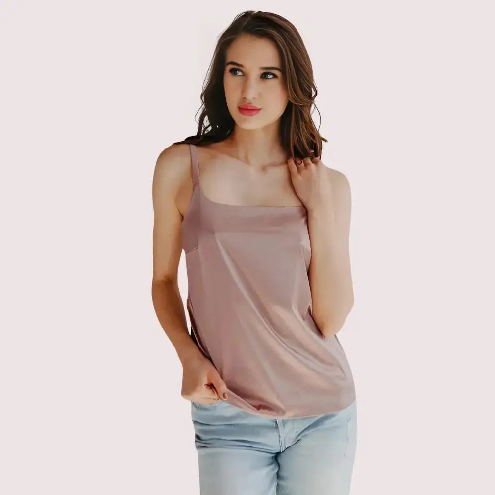 Premium Silk Camisole for a Glamorous Look
