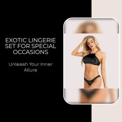 Exotic lingerie set for special occasions by@Outfy