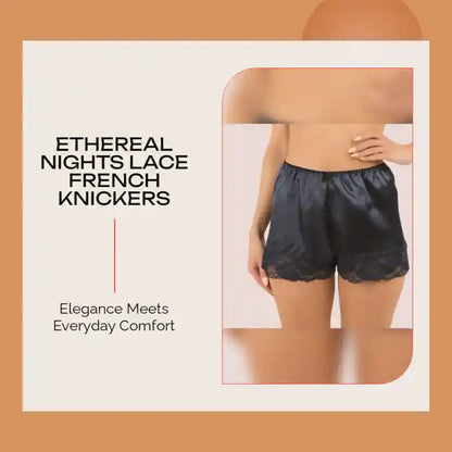 Ethereal Nights Lace French Knickers by@Outfy