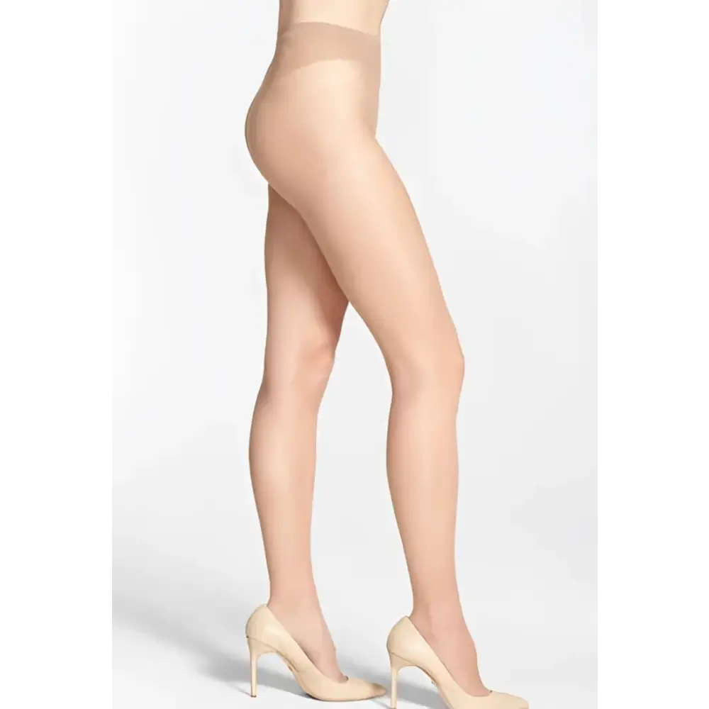 Ravisant lycra sheer pantyhose tights - One Size / Cream