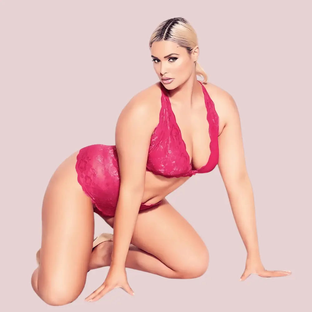 Regal Charm Plus Size Bralette Set - 2 Pack - Boldlior