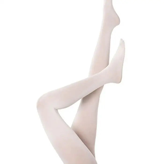 Regular fit ultra sheer ultra seam comfortable women pantyhose - One Size / White