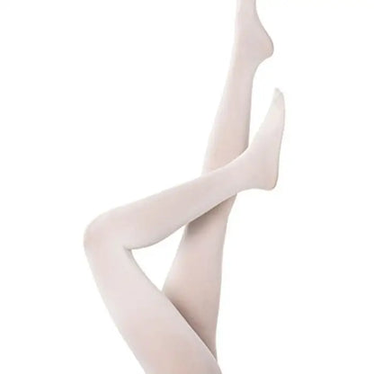 Regular fit ultra sheer ultra seam comfortable women pantyhose - One Size / White