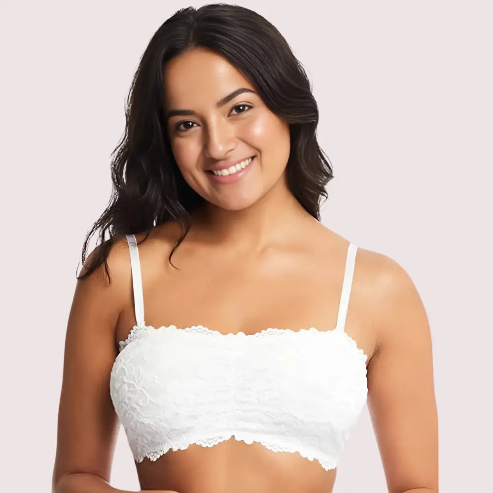 Women's Amber Tube Bra with Custom Fit Straps Snazzyway