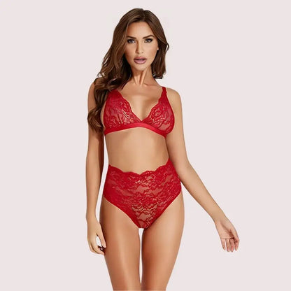 Sexy” stretch lace sexy bra set - Boldlior