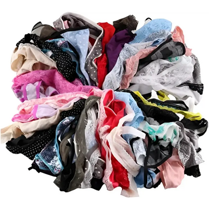 Six Assorted styles Thong’s in One Pack