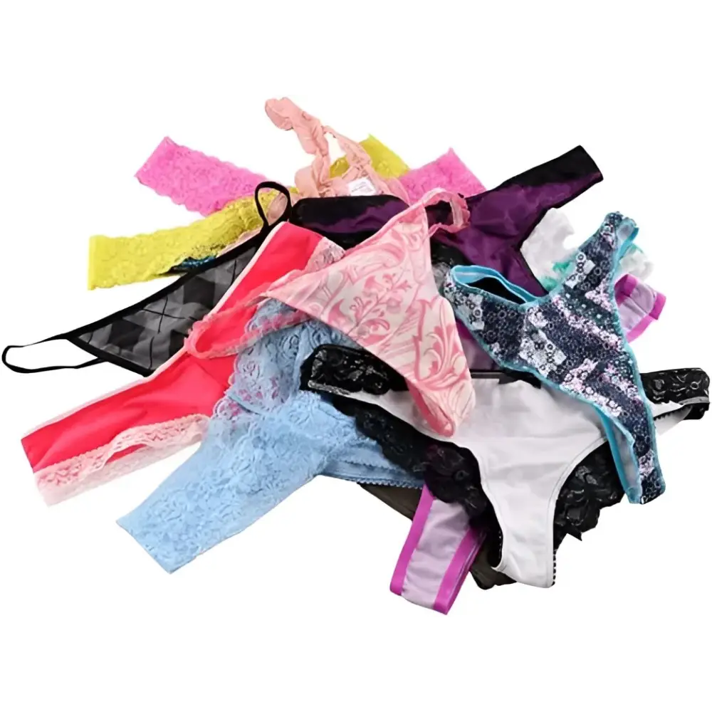 Six Assorted styles Thong’s in One Pack