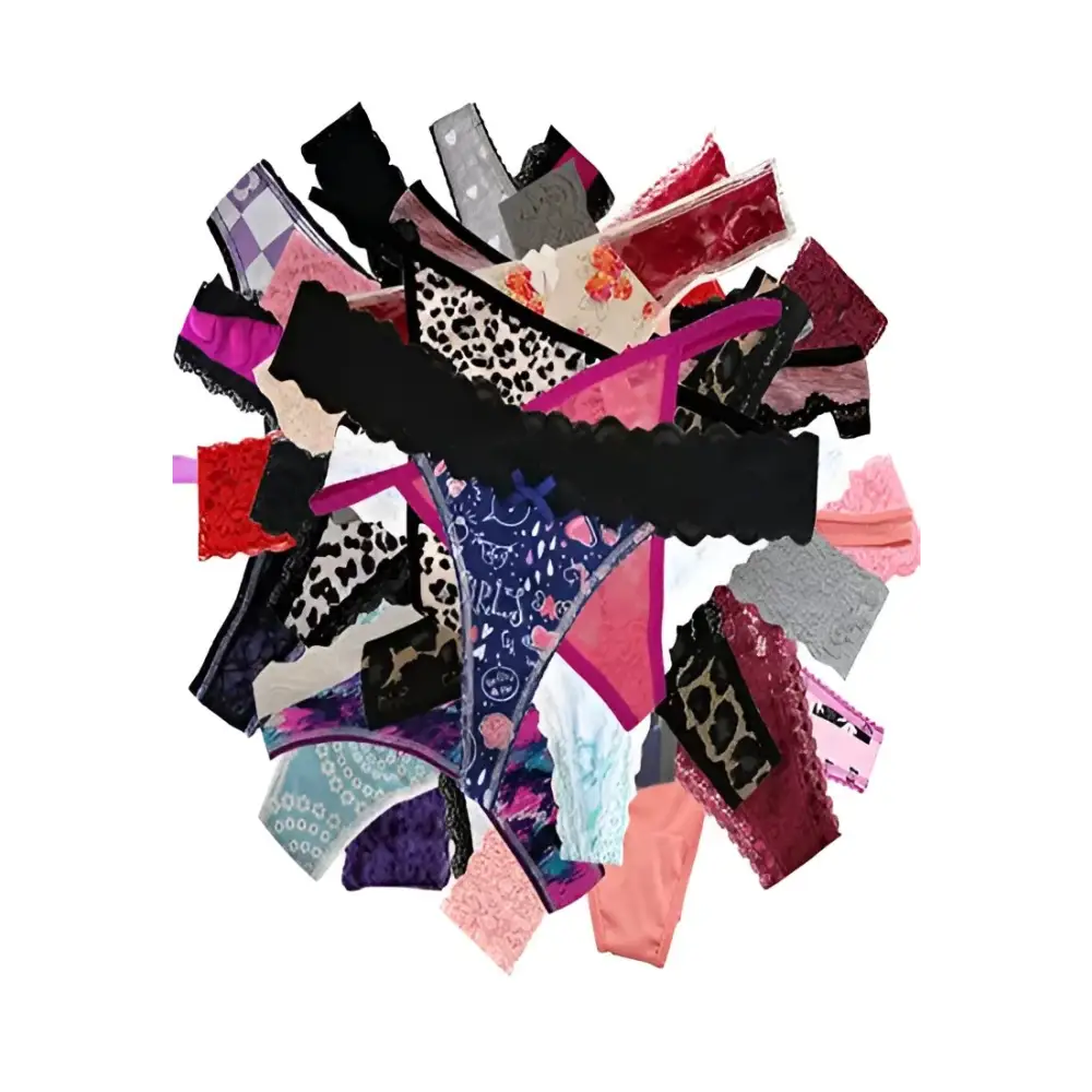Six Assorted styles Thong’s in One Pack