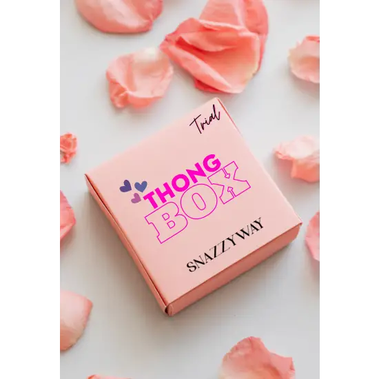 ♥Snazzyway Thong Panties Trial box