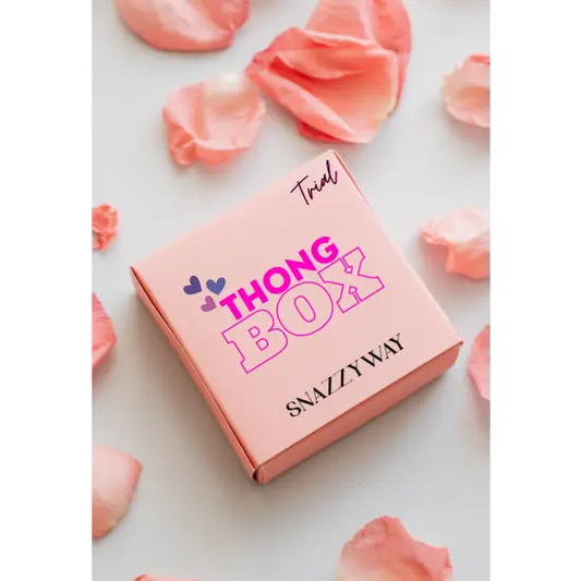 ♥Snazzyway Thong Panties Trial box