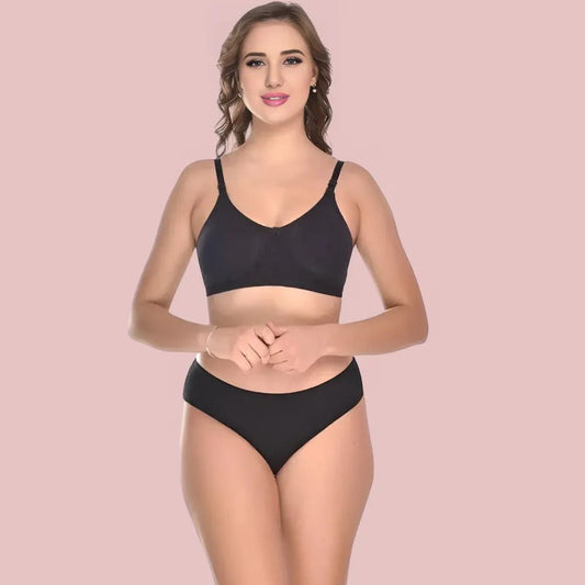 Soft Ease Cotton Comfort – Bra & Panty Set (2 - Pack) - Boldlior