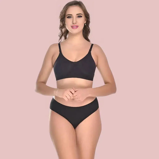Soft Ease Cotton Comfort – Bra & Panty Set (2 - Pack) - Boldlior