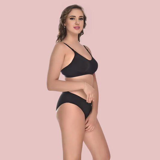 Soft Ease Cotton Comfort – Bra & Panty Set (2 - Pack) - Boldlior