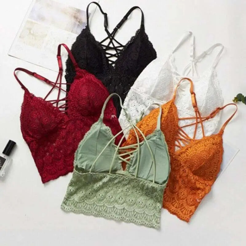 Soft Lace luxury longline bralette (2 Pack)