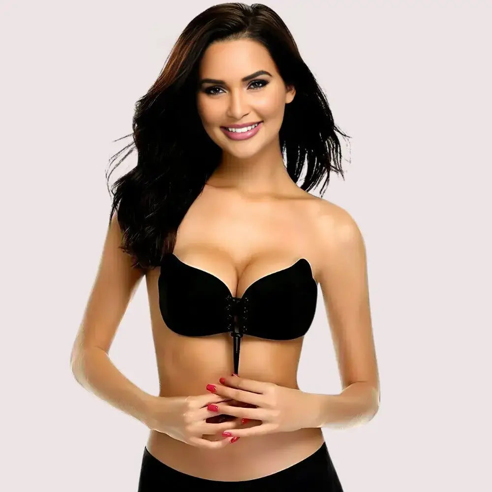 ’Solid’ Non-Wired Padded Stick-On Push-Up Bra
