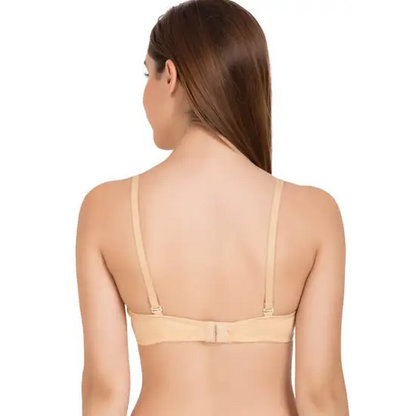 ♥Super Fine Cotton Beige Bra (PK Of 2)