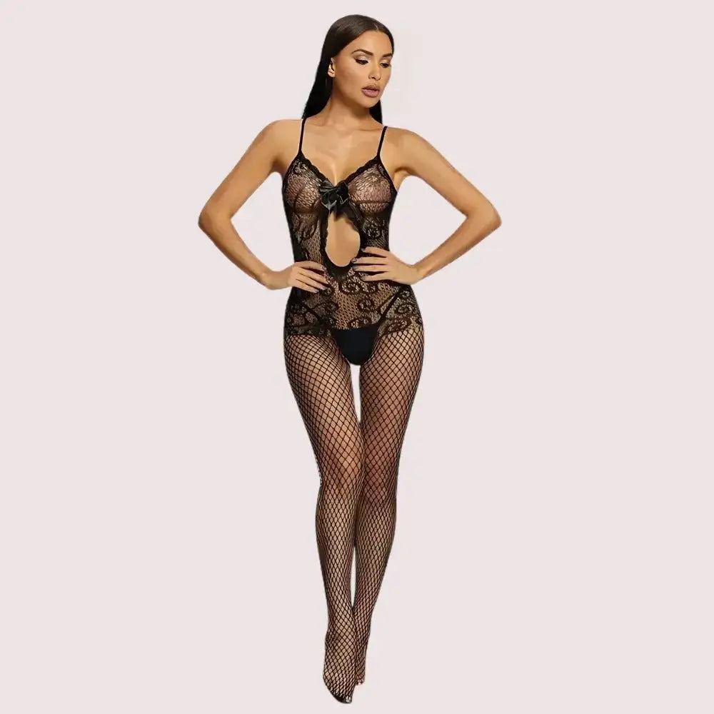 Sweet Temptation Lace Bodystocking - Boldlior