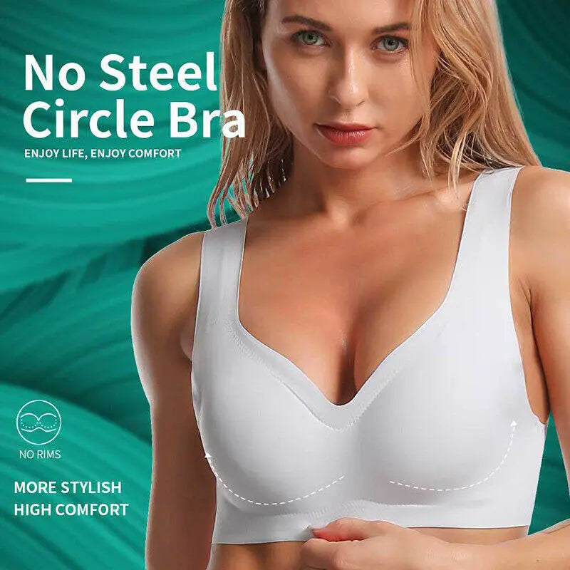 2 Pack Ultimate comfort non wire seamless bra Snazzyway