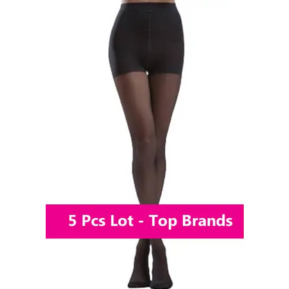 Top brands pantyhose Lot of 5 - Assorted / One Size