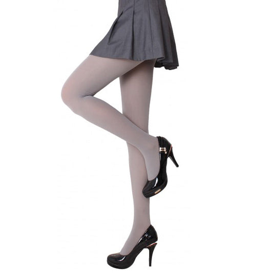 Ultra soft ultra sheer grey everyday women pantyhose pack of 4 - Grey / One Size