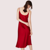 Luxurious Women&#39;s Silk Satin Sleepwear Nightdress - Boldlior
