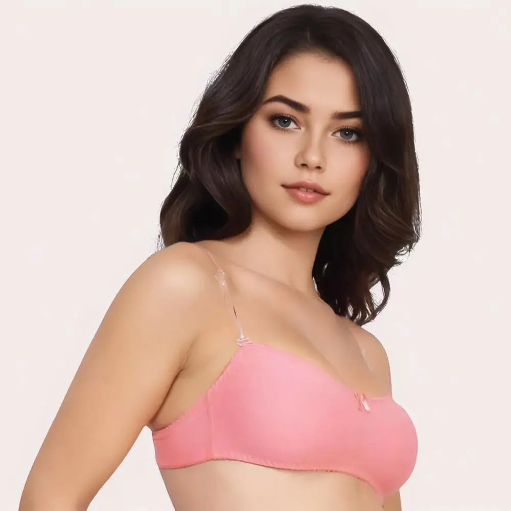 BreezeBare Duo – 2-Pack Summer Cotton Bra with Invisible Straps Snazzyway