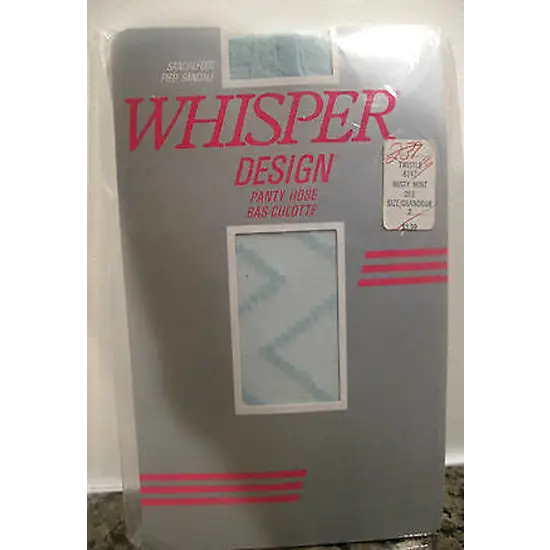 Whisper Design Green Mist Soft Pantyhose - One Size / Assorted