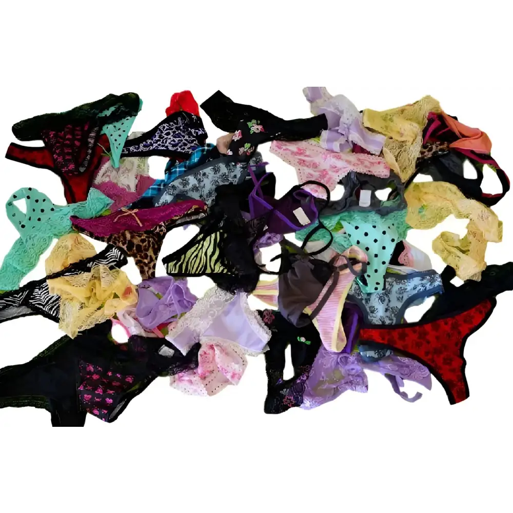 Wholesale 50 Womens Assorted Designs Thongs G-Strings - Assorted