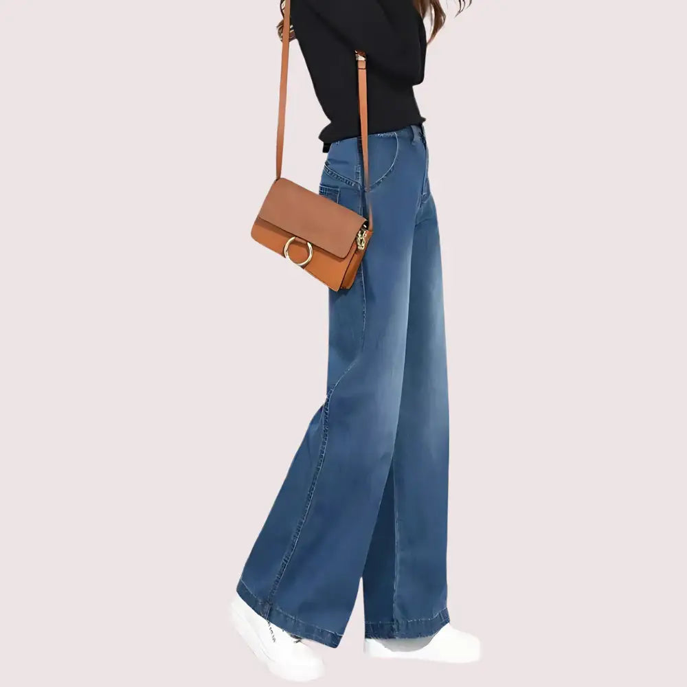 Women’s Classic High Waist Wide Leg Jeans
