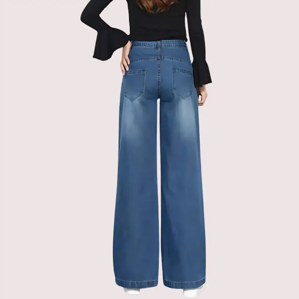 Women’s Classic High Waist Wide Leg Jeans