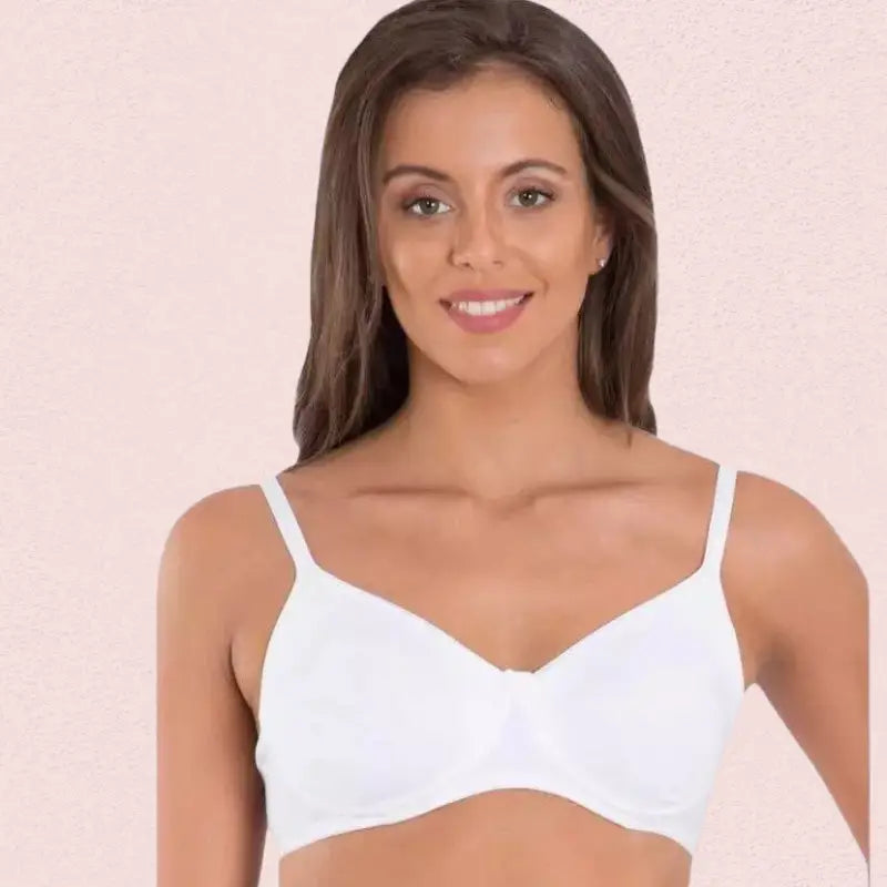 Women’s Cotton All-Day Wear Bra – Non-Wired 2-Pack
