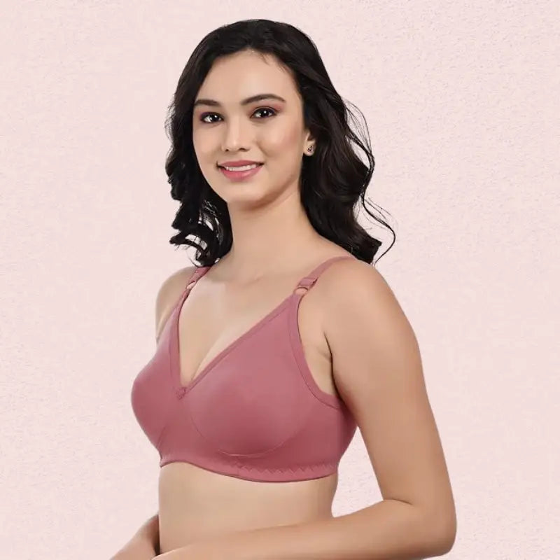 Women’s Cotton Non-Padded Wire-Free Bra Pack of 3