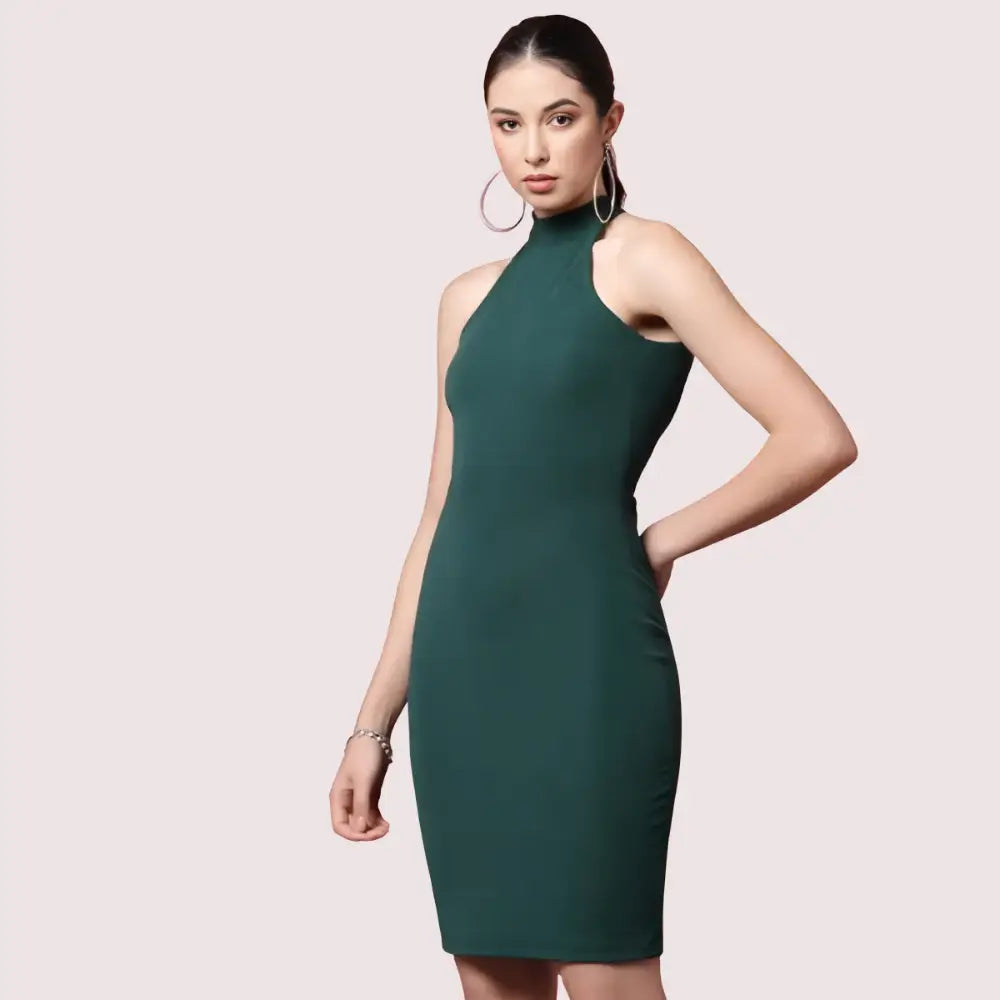 Women’s Forest Green One-Piece Dress