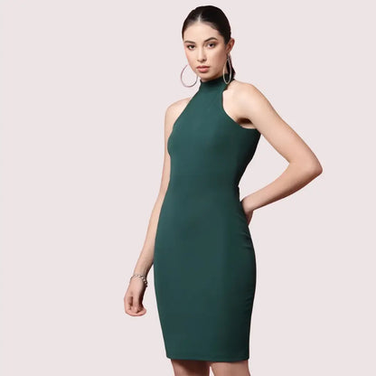 Women’s Forest Green One-Piece Dress