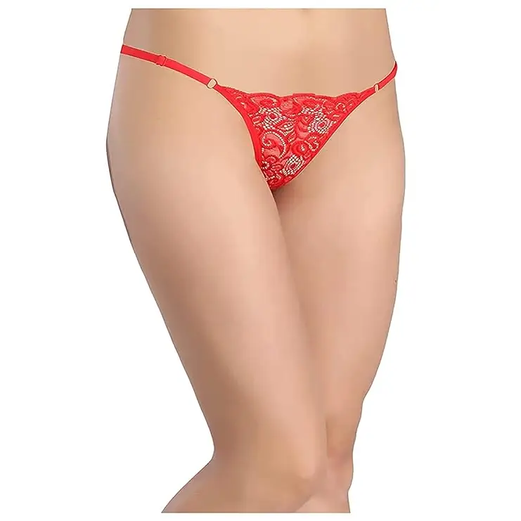 Women’s Lace G-String Set - Pack of 4