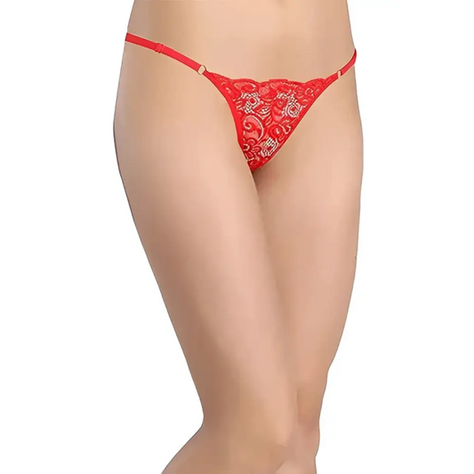 Women’s Lace G-String Set - Pack of 4