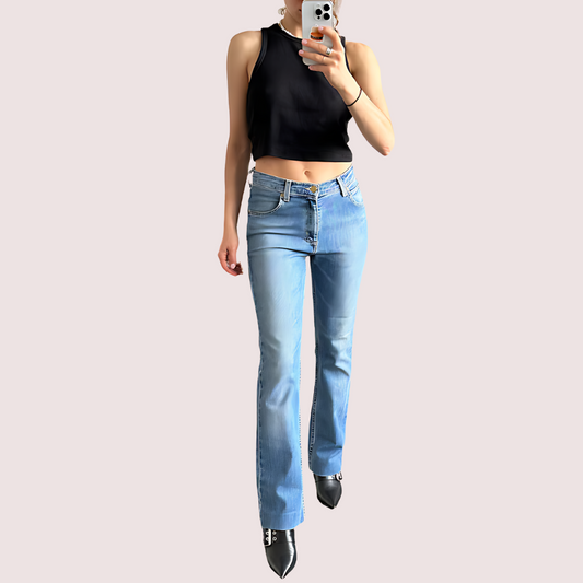 Women’s Light Blue High Waist Denim Jeans