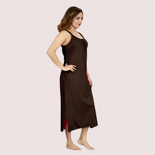 Women’s Long Cotton Nightgown Slip