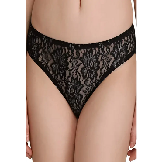 Women’s Low Waist Lace Panty Trio - Pack of 3