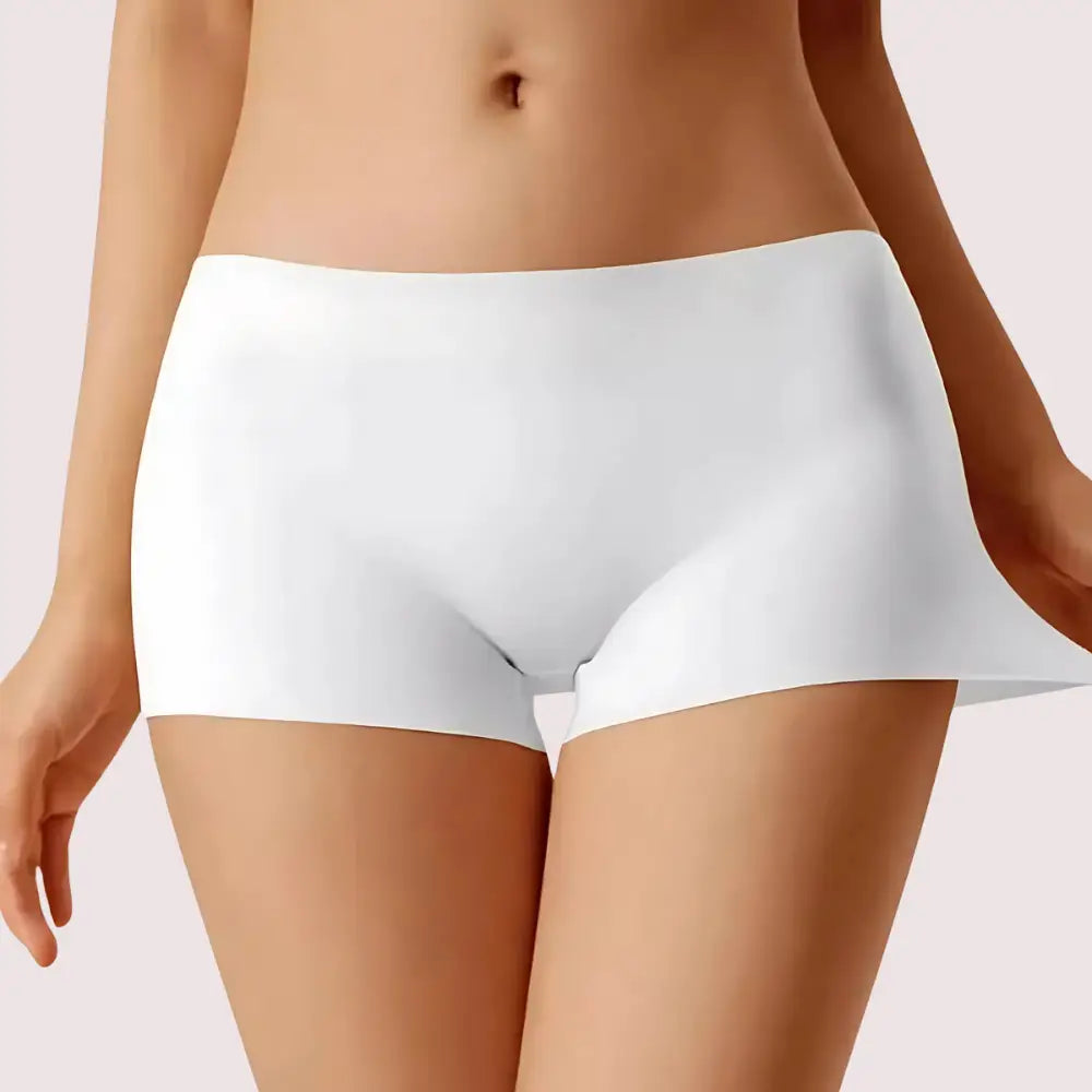 Women’s Seamless Ice Silk Boyshorts Panties (4pcs)