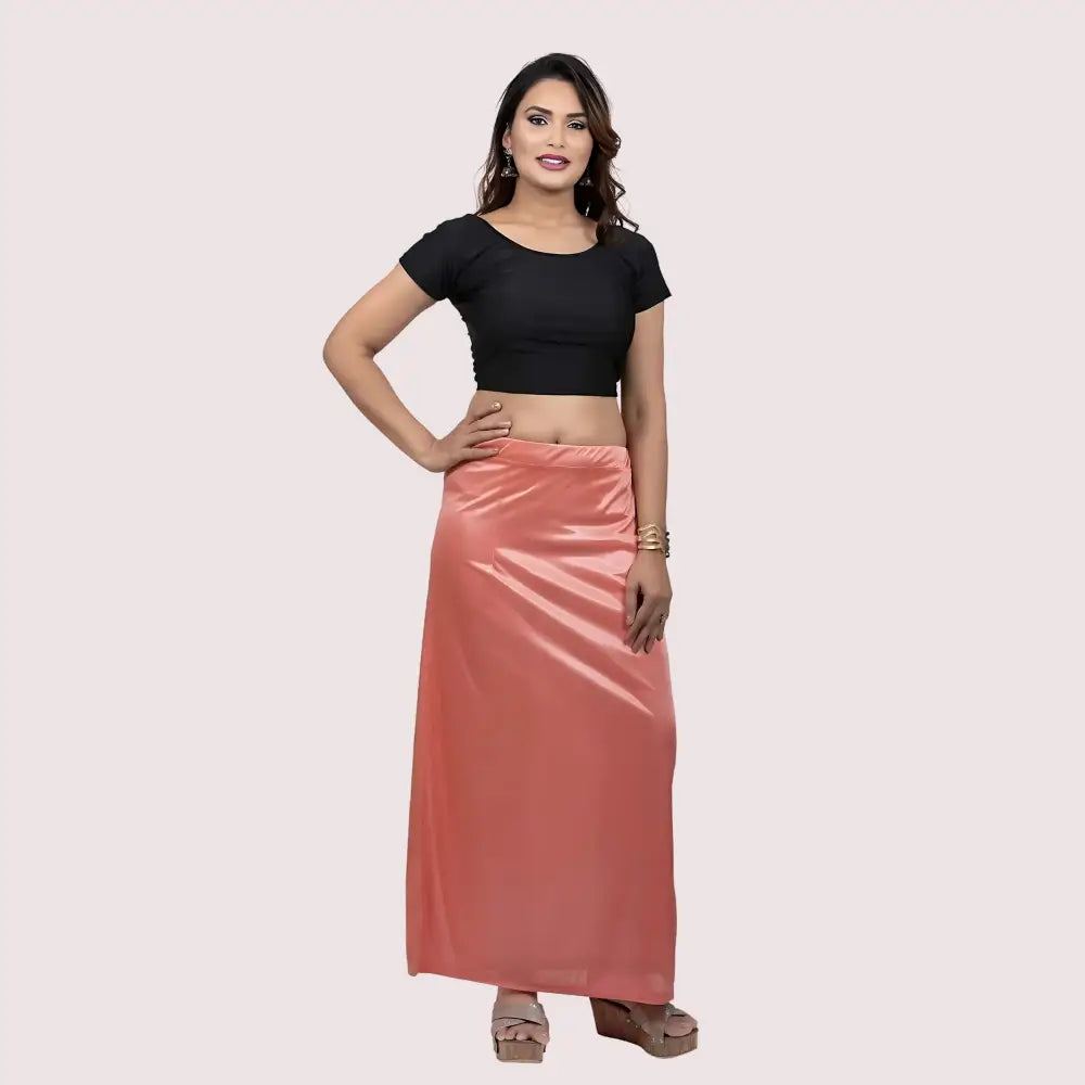 Women’s Silk Satin Underskirt Petticoat