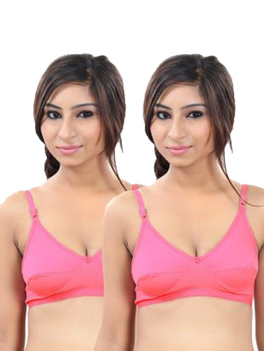 Women’s Superb Cotton Comfort Bra (Pack of 2)