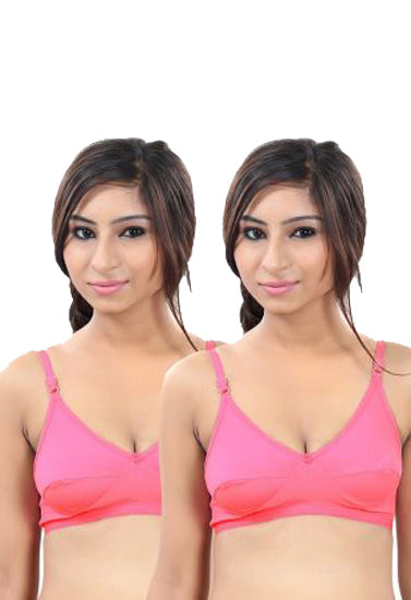 Women’s Superb Cotton Comfort Bra (Pack of 2)